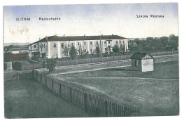 BL 28 - 13815 SLONIM, School, Belarus - Old Postcard, CENSOR - Used - 1916 - Bielorussia