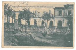 BL 28 - 14633 GRODNO, Railway Station, Bombed, Belarus - Old Postcard, CENSOR - Used - 1915 - Wit-Rusland