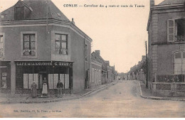 72 - Conlie - SAN22139 - Carrefour Des 4 Vents Et Route De Tennie - Conlie