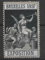 Belgique - Bruxelles 1897 - Vignette - Neuf * Avec Charnière - TB - Erinnofilia [E]