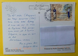 20363 - No YT 443 A Gendarnerie Variété Sans "Cartor" Sur Carte Postale - Brieven En Documenten