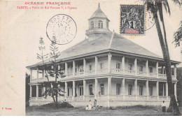 Tahiti - N°78718 - Océanie Française - Palais Du Roi Pomare V, à Papeete - AFFRANCHISSEMENT DE COMPLAISANCE - Tahiti