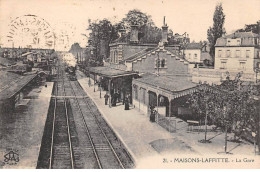 78 - MAISONS LAFFITTE - SAN23828 - La Gare - Train - Maisons-Laffitte