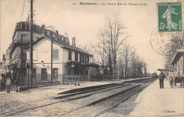 92.AM17692.Nanterre.N°34.Gare Et Rue Du Chemin De Fer - Nanterre