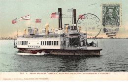 Etats-Unis - N°79203 - California - SAN DIEGO And CORONADO - Ferry Steamer ... - Carte Avec Un Bel Affranchissement - San Diego