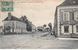 72 - Conlie - SAN22143 - Carrefour Et Route Du Mans - Conlie