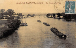 78 - MAISONS LAFFITTE - SAN24403 - La Seine Et Le Pont - Maisons-Laffitte