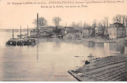 78 - MAISONS LAFFITTE - SAN23838 - Inondations De Janvier 1910 - Bords De Seine - Vue Prise Du Pont - Maisons-Laffitte