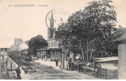 80.AM17530.Ailly Sur Noye.N°2.Gare.Train - Ailly Sur Noye