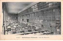 75013 - PARIS - SAN24744 - Bibliothèque Nationale - Salle Des Manuscrits - Arrondissement: 13