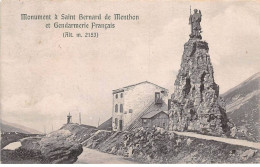 ITALIE - SAINT BERNARD DE MENTHON - SAN26903 - Monument à Saint Bernard De Menthon Et Gendarmerie Français - Autres & Non Classés