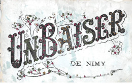 BELGIQUE - MONS -  SAN26421 - Un Baiser De Nimy - Mons