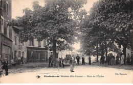 87 - ORADOUR SUR VAYRES - SAN28546 - Place De L'Eglise - En L'état - Oradour Sur Vayres