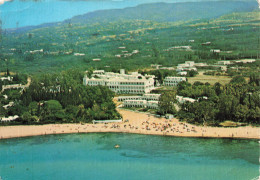 TUNISIE - Hammamet - Vue Sur L'hôtel Du Golf - Vue D'ensemble - La Plage - La Mer - Animé - Carte Postale Ancienne - Tunisie