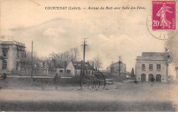 45 - COURTENAY - SAN29722 - Avenue Du Mail Avec Salle De Fêtes - Courtenay