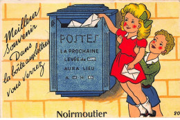 85 - NOIRMOUTIER - SAN31133 - Meilleur Souvenir Dans La Boîte Aux Lettres Vous Verrez - Carte à Système - Noirmoutier