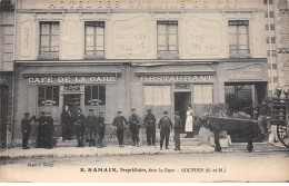 77 - SOUPPES - SAN31068 - R. Samain, Propriétaire, Face à La Gare - Souppes Sur Loing