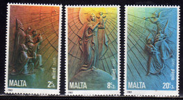 MALTA 1985 CHRISTMAS NATALE NOEL WEIHNACHTEN NAVIDAD NATAL COMPLETE SET SERIE COMPLETA MNH - Malta