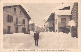 74 - MEGEVE - SAN25810 - La Rue Principale - Sports D'Hiver - Megève