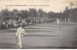14 - SAINT AUBIN SUR MER - SAN23917 - Les Tennis - Jour De Match - Saint Aubin