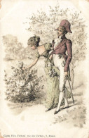 COUPLES - Couple Se Promenant - Fantaisie - Carte Postale Ancienne - Couples