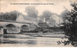 18 - ST AMAND MONTROND - SAN25234 - Le Pont Sur Le Cher Et L'Hôtel - Saint-Amand-Montrond