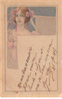 Illustrateur - N°80242 - M.M. Vienne N°127 - Portrait D'une Jeune Femme - Carte Vendue En L'état - Vienne