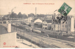 54.AM17245.Lunéville.Quai Schlestadt Et Route De Moncel.Train - Luneville