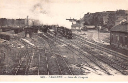52.AM17232.Langres.N°9006.Gare.Train - Langres