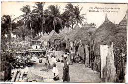 SENEGAL - DAKAR - Village Ouolof   ( Afrique Occidentale Francaise ) - Sénégal