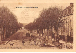 21 - BEAUNE - SAN41095 - Avenue De La Gare - En L'état - Beaune