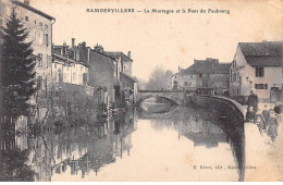 88 - RAMBERVILLERS - SAN40396 - La Mortagne Et Le Pont Du Faubourg - Rambervillers