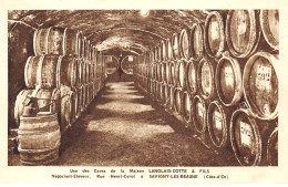 21 - SAULIEU - SAN41175 - Une Des Caves De La Maison Langlais Cotte & Fils - Négociateur - Eleveur - Saulieu