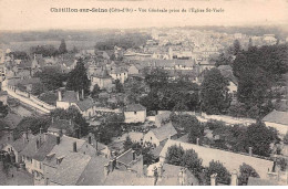 21 - CHATILLON SUR SEINE - SAN42081 - Vue Générale Prise De L'Eglise St Vorles - Chatillon Sur Seine