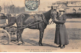 75 - PARIS - SAN33521 - Les Femmes Cochers - Une Réplique à Watteau En 1907, Embarquement Pour L'Ile De Cythère - Petits Métiers à Paris