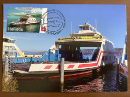 Carte Maximum 2021 Horgen Schiff Bateau Maxikarte Card Suisse Maxicard - Maximumkarten (MC)