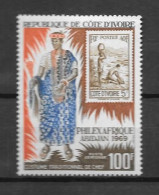 PA - 1969 - N° 43**MNH - Philexafrique - 2 - Côte D'Ivoire (1960-...)