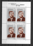 BF - 1964 - N ° 3**MNH - Président Kennedy - Costa D'Avorio (1960-...)