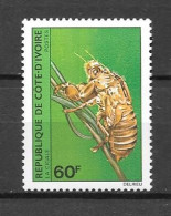 1980 - N° 553**MNH - La Cigale - Ivory Coast (1960-...)