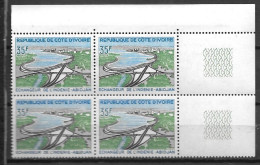 1973 - N° 363**MNH - Echangeur De L'Indénie - Bloc De 4 - 1 - Côte D'Ivoire (1960-...)