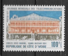 1971 - N° 318**MNH - Journée Des Télécommunications - Ivory Coast (1960-...)