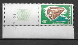 1971 - N° 316**MNH - Faune Marine, Crustacés, Coquillages - 2 - Ivoorkust (1960-...)