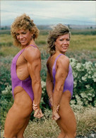 FEMALE BODYBUILDER 80's 90's - LOT 10 PHOTOS - MUSCLE WOMAN ( CM 12,4 / CM 8,68 (3181) - Other & Unclassified