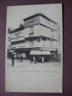 CPA 08 RETHEL Vieille Maison Espagnole Magasin Commerce AU BON DIABLE Précurseur ( Avant 1905 ) ANIMEE - Rethel