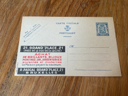 Belgique Publibel Neuf N°614 Or (R Pascal) - Werbepostkarten