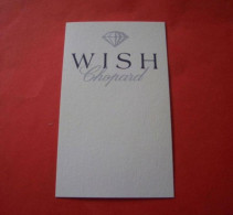 Carte Chopard Wish - Modernas (desde 1961)