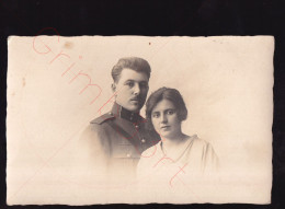 Soldat Et Sa Femme - Fotokaart - Couples