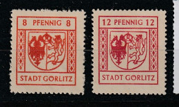 Lokalausgabe Görlitz: Nr. 7 Und 8x, ** (MNH) - Sonstige & Ohne Zuordnung