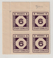 Lokalausgabe Görlitz: Nr. 6x Im Viererblock, ** (MNH) - Other & Unclassified