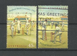 Australia 1992 Cricket Y.T. 1282/1283 (0) - Gebraucht